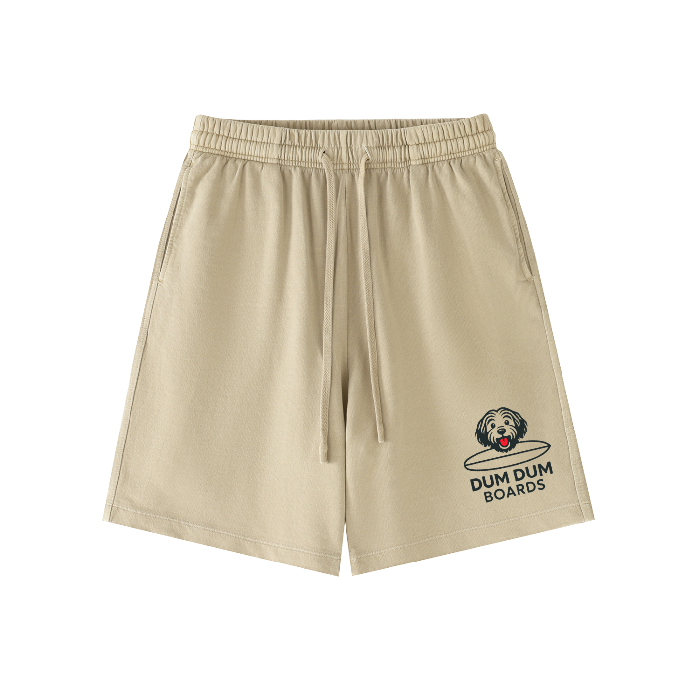 Vintage Wash 100% Cotton Shorts - Multiple Colors