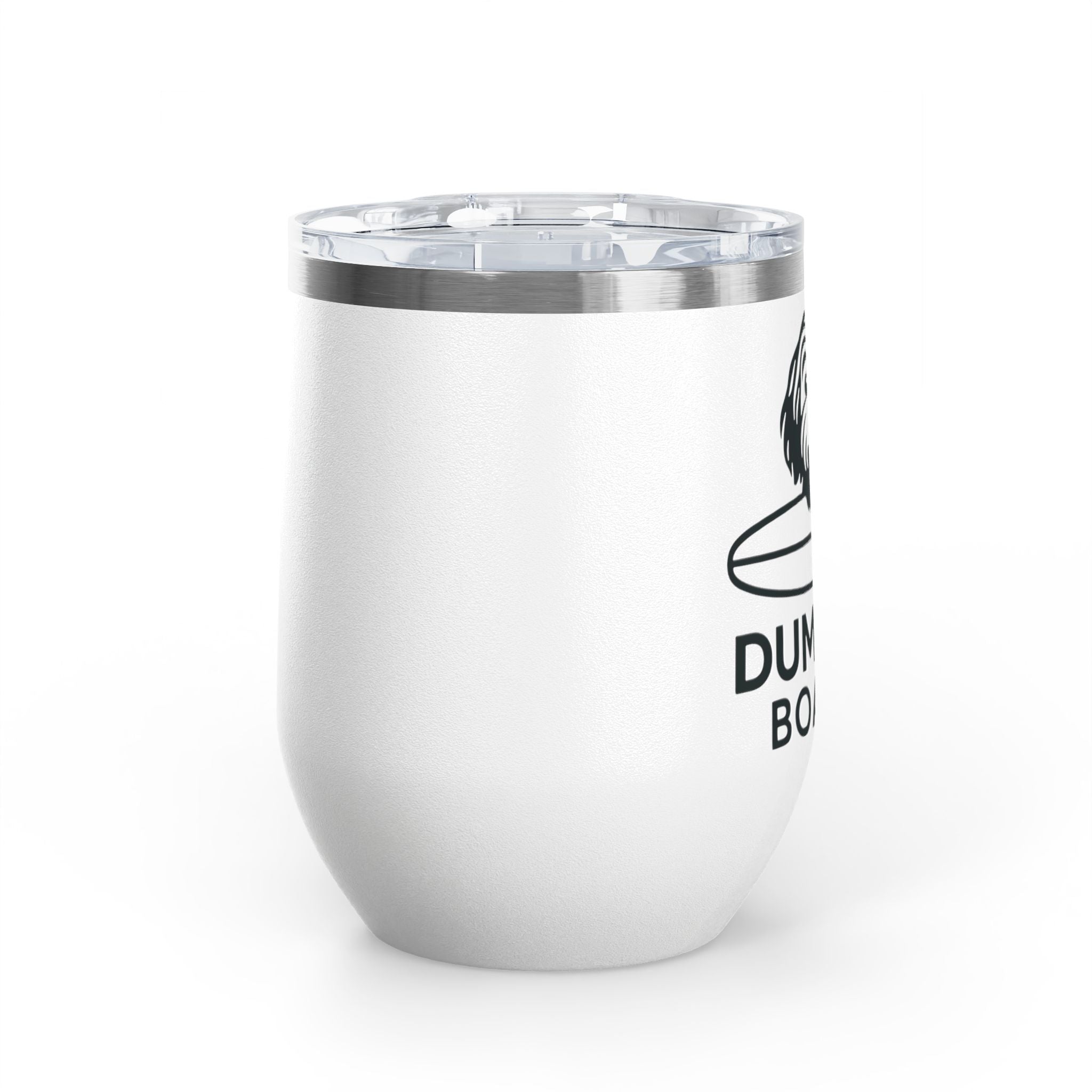 12oz Wine Tumbler — "Wine on the Go" Travel Cup for Players & Outdoor Stokers