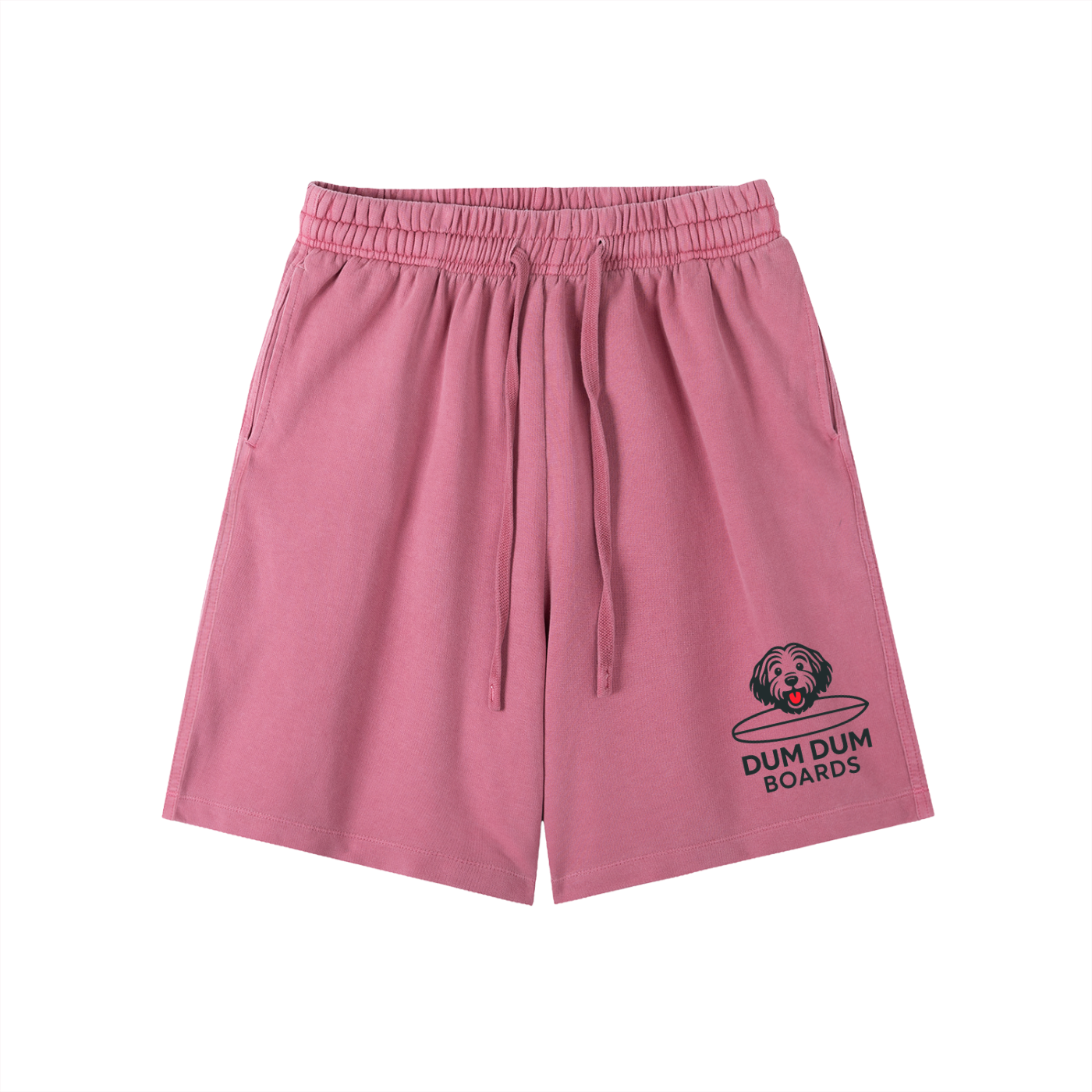 Vintage Wash 100% Cotton Shorts - Multiple Colors