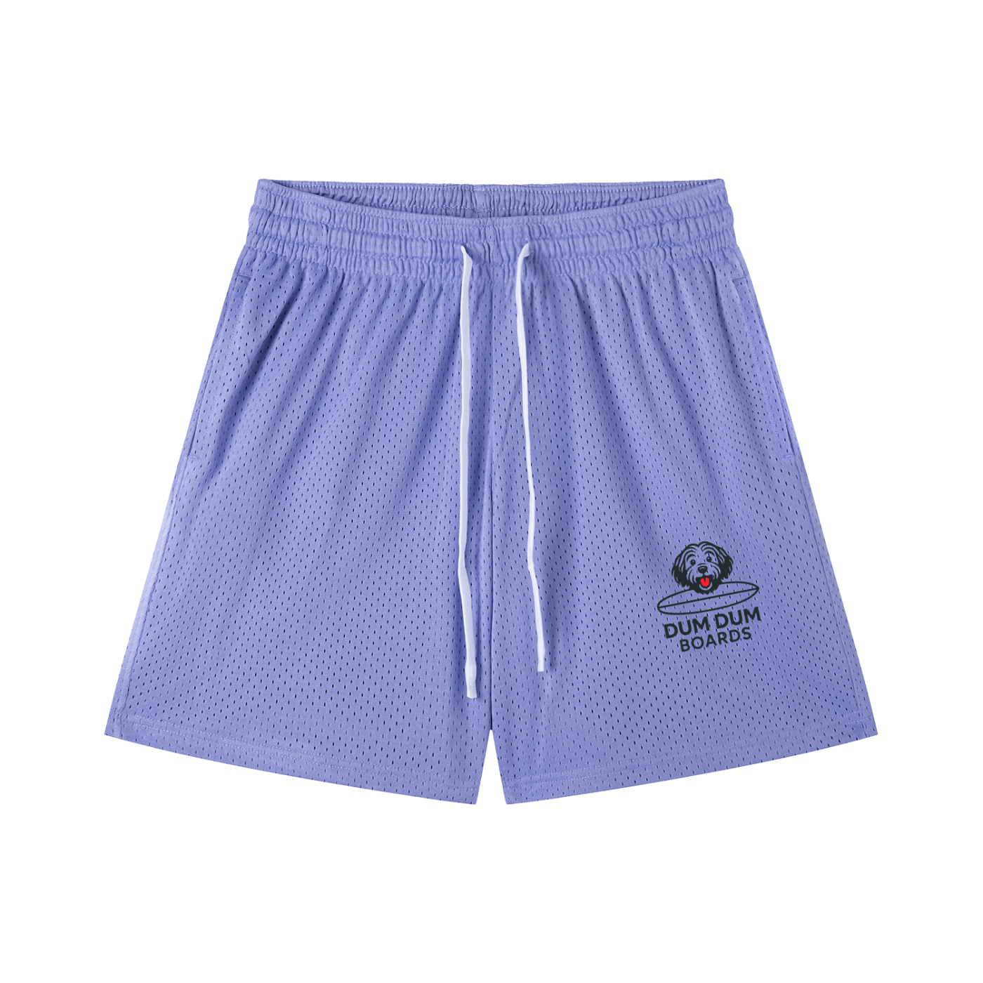 Mesh Drawstring Shorts - Multiple Colors